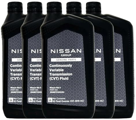 Nissan Genuine OEM CVT-3 Transmission Fluid 999MP-NS300P (5 Quarts)
