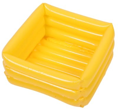 MOLUCKFU Baño De Pies Inflable para Viaje Lavapiés Portátil De PVC Pediluvio Plegable para Camping y Remojo De Pies