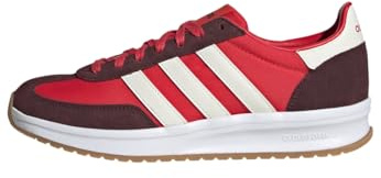 adidas Hombre Run 70S 2.0 Shoes, Pure Ruby/Core White/Aurora Ruby, 49 1/3 EU