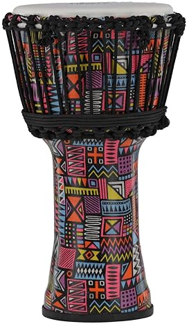 GEWA Liberty Djembé Rope Tuned - Storlek (diameter): 20,3 cm (8), höjd: 41,2 cm (16,5) - Antal Rope Runners: 20 - Abstrakt