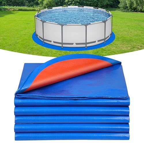 tivekeo Pool Bodenplane Schutzmatten Liner Pad 18 ft(5.5m)