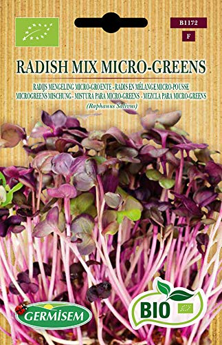 Germisem Bio Graines Radis en mélange micro-pousse