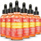 Vitamine C Liposomale 2000 mg Liquide Supplément(6 Bouteilles), Absorption Maximale, Vitamin C Végétalienne Hautement Efficace, Acide Ascorbique, Non-GMO, Sans Gluten, Sans Soja