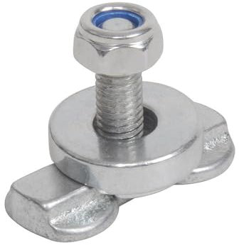 Cuerda de Amarre con Gancho M8/M6, con arandela y Tornillos de Montaje, Punto de Anclaje for Cuerdas de Barco y Coche, Cadena de Correa(1PC M6)