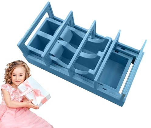 Dispensador de cinta – 41,5 x 7,8 x 6,2 cm desplegado elegante cortador de cinta resistente de tamaño estándar – Dispensador de cinta portátil Zoomie para lugar de trabajo, escuela, hogar, tienda