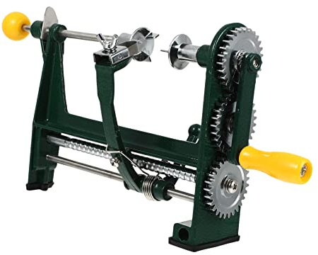 FUNNETOYU Pelador Multifunción con Abrazadera Cortadora Serrada para Manzanas Naranjas y Patatas Máquina Pelar Fruta Manual Heavy Duty