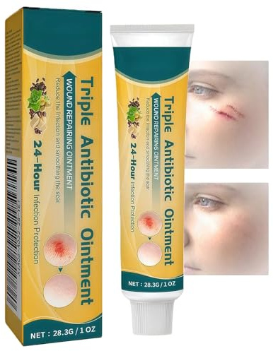 Wound Healing Ointment for Skin Abrasions & Scar Care | Promotes Natural Healing, Reduces Infection Risk | Helps Fade Scars, Restores Skin to Natural State