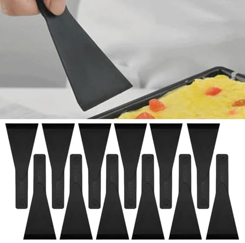 Espátulas para Raclette,Spachtel für die Küche,Espátula de Nylon Resistente al Calor Pala de Queso,Küchenwerkzeuge para Grill de Raclette,Fondue y Crepes,Ideal para Uso Doméstico y Profesional
