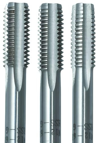 HSS Handgewindebohrer Satz Gewindeschneider DIN352 Ø M3 bis M24 Gewindebohrer 1-2-F-Set (M8)