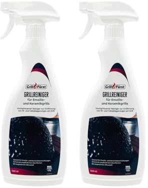 Grillfürst Grillreiniger für Emaille und Keramikgrills, 2 x 500 ml