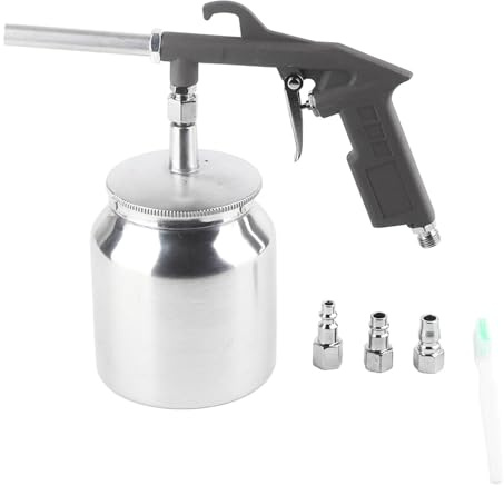 Respicefinem Bärbar Sandbläster Bärbar 20,0×12,0×12,0 Sandbläster Sandblästring Spray Verktygssats För Sprayning Rengöring Handhållen Sandbläster