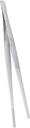 Food Clip 1pc Grill Tweezers Precision Tweezers Pointy Tweezers Metal Tweezers Food Clip Foods Tong Tweezers Appetizers Clip Stainless Steel Food Clamps Cooking Tweezers Small Food Tweezers ( Color :