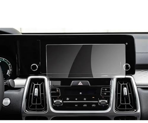 Láminas protectoras de pantalla para KIA Sorento MQ4 2021, protector de pantalla de 10 pulgadas para el centro de navegación del coche, accesorios interiores para el coche, película de vidrio templado