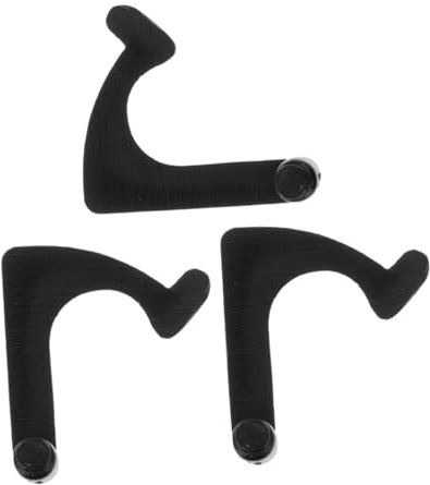 FUTUREORYY 3 piezas Adaptador de Brazo para Tocadiscos Abrazaderas Metálicas Estables para Vinilo Accesorios Resistentes para Sujetar Brazo de Tocadiscos Fácil Instalación Soporte para