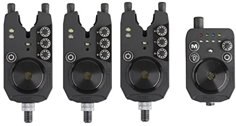 Prologic R2L Bite Alarm Presentation Set 3+1 - Bissanzeiger Set zum Karpfenangeln, Angeln auf Karpfen, Funkbissanzeiger Bissmelder