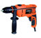 Taladro Percutor 750W Kinston Velocidad variable 0-3.000 r.p.m. Portabrocas automático 13 mm. Aplicaciones: Perforar, atornillar en la madera, metal y material hueco. Se sirve con maletín.