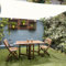 HAIKUS Sonnensegel 5x6 Rechteckig Premium HDPE Weiß, Wasserdurchlässig Sonnenschutz Atmungsaktiv Wetterbeständig für Garten Balkon und Terrasse, mit Befestigungsseile, Rechteck Weiss 5x6m