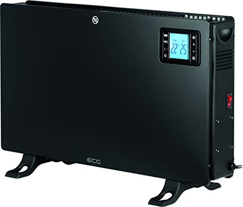 ECG TK 2080 DR Black Konvektorheizgerät/Heizung, Weiss