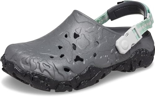 Crocs Unisex-Adult All-Terrain Atlas Clogs, Schwarz/Schwarz, 5 Women/3 Men