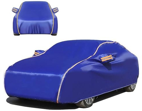 Housse de Voiture pour VW Golf R 8 2023, Bâche Voiture Étanche Couverture Complète Protection Tous Temps Coupe-Vent Et Neige Garage d'hiver extérieur avec Fermeture éclair