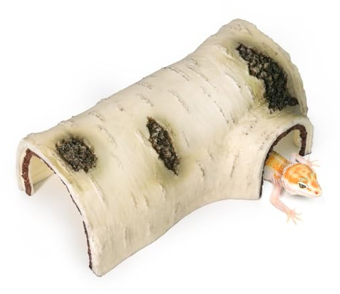 Escondite de reptiles para terrarios, cueva de dragón barbudo, refugio de cangrejo ermitaño, escondite de geco leopardo, escondite de pitón de bola, decoración de tarántula, accesorios de tanque de