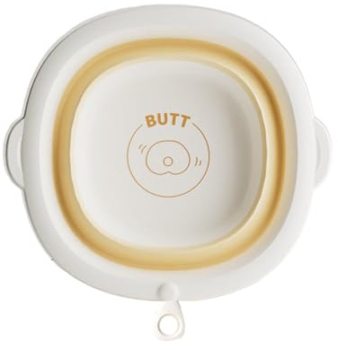 Lavabo de higiene plegable infantil con 3 compartimentos para pieles sensibles, recién nacidos, esencial para el cuidado