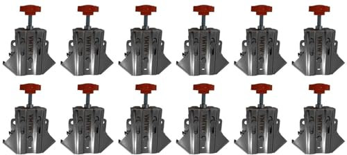 VMTW Stainless Steel 90 degree Right Angle Corner clamp Positioning squares Cabinet makers starter 12 pack.