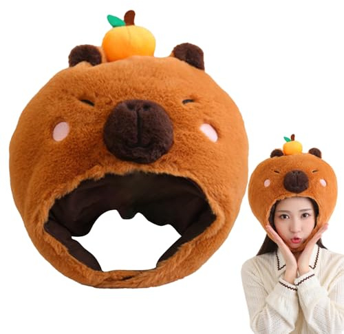 Cappelli a forma di animale per bambini, comodo, alla , morbido, divertente, accessorio per cosplay, Halloween, Natale, compleanno, Pasqua