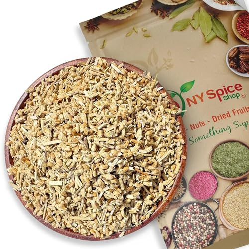 NY Spice Shop Yarrow Flower Cut & Sifted - 8 Ounce Dried Wild-Harvest Achillea Millefolium for Herbal Tea - All Natural Ayurveda Herb for Tinctures, & Natural Wellness