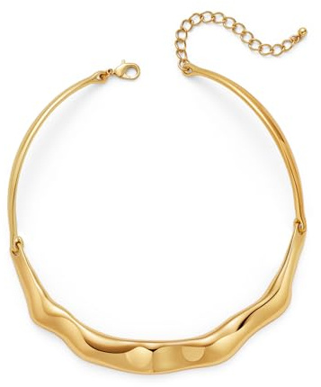 WOWORAMA Collana Girocollo con Collo a Catenella per Donna, Collana Girocollo a Catenella con Goccia in Oro e Argento, Collana Girocollo con Apertura a Molla, Collana in Metallo con Effetto Visibile