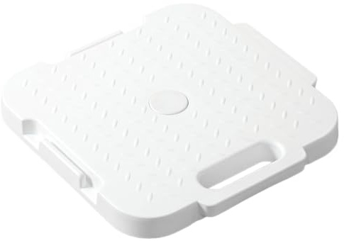 Carrello per traslochi, 32,4 x 32,4 x 3,18 cm, ruote girevoli a 360 gradi, strumento di trasporto per elettrodomestici in movimento, bagagli, generi alimentari, carico e mobili