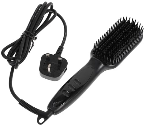 FRCOLOR Lisseur Barbe Cheveux Homme Électrique Niveaux Brosse Chauffante pour Barbe et Cheveux Style Élégant Homme