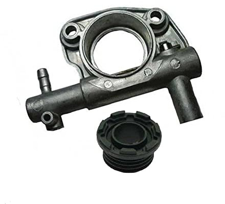 Opengardenweb Pompa Olio Catena Compatibile + Vite Senza Fine 7 Denti per Motosega OLEO Mac 936 940 947 952 ed EFCO 136 140 147 152