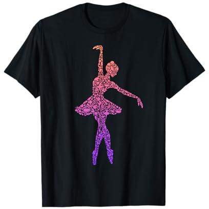 Ballet Ballerinas Women Kids Girls Ballet Dancer T-Shirt