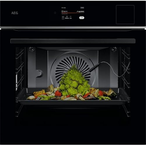 AEG 8000 MealAssist TP8SB731AB Built In Electric Single Oven - Black - A++ Rated