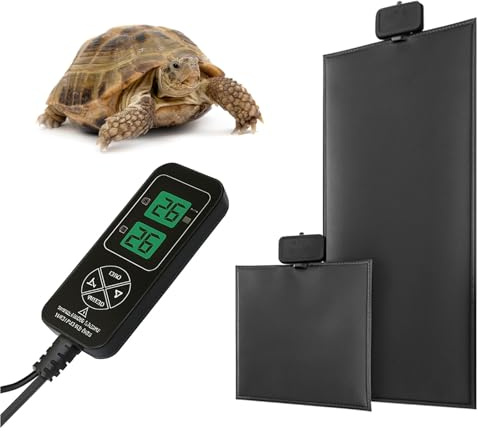 Almohadilla de Calefacción de Reptil con Termostato, Debajo del Calentador de Terrario del Tanque, para la Almohadilla de Calefacción de Plántulas de Planta de Jardín de Invernadero 12 * 88cm(29W)