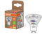OSRAM Energy Class LED-Reflektor-Lampe PAR16 mit 4.7 W, 850 lm, warmweiß (2700 K) aus klarem bleifreiem Glas mit GU10 Sockel in der Energieeffizienzklasse A, 50 mm Durchmesser, IP20.