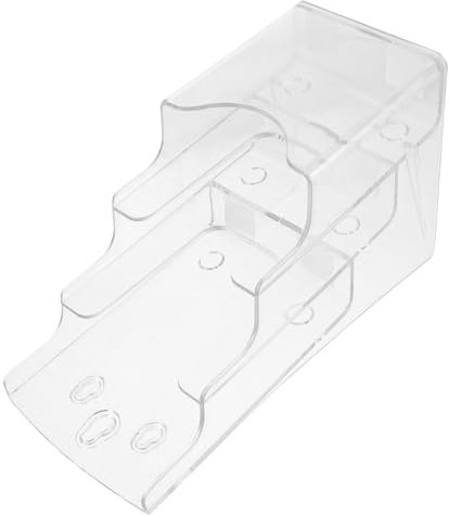 Operitacx Lottery Holder Wall Organizer Für Dokumente Und Broschüren Transparenter Prospektständer Für Büro Und Verkaufsräume Für Aufbewahrung Von Lottoscheinen Und Flyern