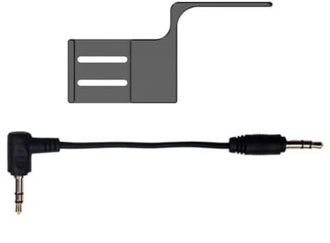 VOANZO Espansione Microfono X4, Accessori di espansione Telecamera panoramica X3/X2, Accessori Adattatore Microfono Esterno per Telecamera Ins-ta360 X4, Compatibile con Supporto Microfono