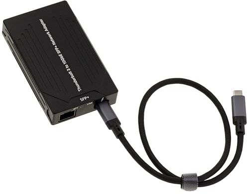 KALEA-INFORMATIQUE USB 4 Thunderbolt 3 10G till SFP+ fibernätverksadapter med Intel I82599-chipset