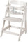 roba Babyhochstuhl Sit Up Flex - Mitwachsender Hochstuhl aus Holz - Verstellbarer Kinderhochstuhl mit Schrittgurt - ab 6 Monaten bis 70 kg - Stone washed