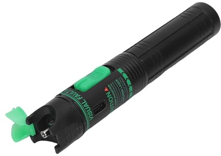 Generic Visual Fault Locator Tester Green Light Source Tool Green Light Pen Optical Fiber Utensil Rechargeable Guide Fiber Coloring Pen Network Cable Testers