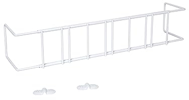 Sauvic Supporto estensibile per finestra 70-120 cm bianco