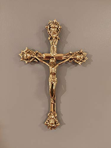 Retro collections Solid Brass CRUCIFIX