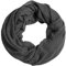 Caspar SC432 Damen Vintage Loop Schal, Farbe:dunkelgrau, Accessoires:One Size