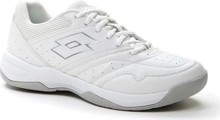 LOTTO COURT LOGO AMF XIX W WHITE/SILVER METAL 2 Bianco 38
