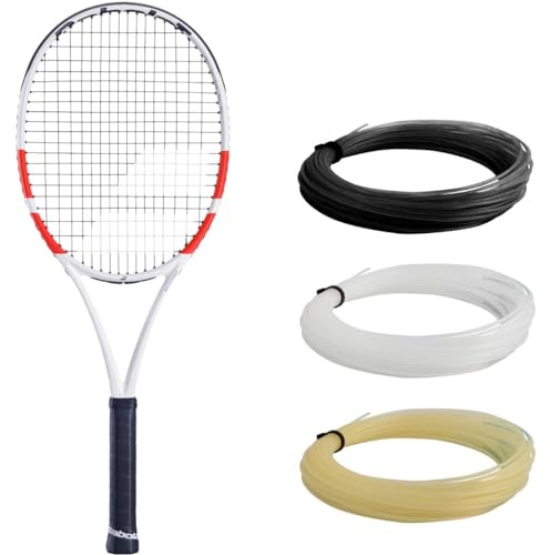 Babolat Pure Strike 100 - Raqueta de tenis de 16 x 20 (4ª generación) (agarre de 4 1/4 pulgadas)