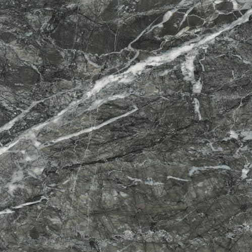 FunStick Suelo Vinilo Autoadhesivo Salon Vinilo Adhesivo Suelo Decorativo Gris Oscuro Marmol 30X30CM 15 Baldosas Vinilo Cocina Suelo Gris Piso Vinilico Adhesivo Suelo Marmol Losetas Adhesivas Suelo