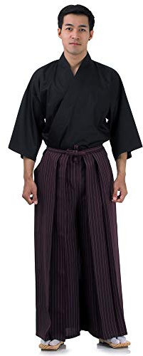 PRINCESS OF ASIA Iaido Outfit Set Kendo Gi Kimono & Hakama Hose (Weinrot & Schwarz)