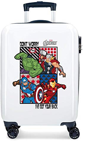 Marvel Avengers All Avengers Multicoloured Cabin Suitcase 34 x 55 x 20 cm Rigid ABS Combination Lock 32 Litre 2.6 kg 4 Double Wheels Hand Luggage